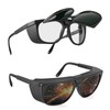 ​Dual Lens Welding Safety Glasses – ANSI Z87.1 Certified –