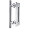 CCJH 10" Stainless Steel Sliding Barn Door Handles and Pulls