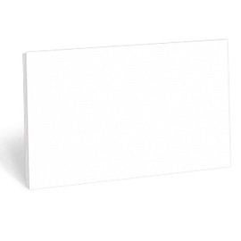 321Done Graph Paper Notepad - Ledger Size (11" x 17") 50 Sheets - 0.20" Grid Planning Note Pad - Tear-Off Edge Glued Luxury Smooth Thick Premium Paper - Made in USA - Plain White, Smaller Grids
