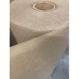 Polypropylene Decking Fabric 36″ Wide, Black/Beige/Gray - Use for Upholstery Decking, Side Cover, Cambric, Bed Board Lining Cloth. - SGS Test Report Approved (15 Yards Length, Beige 4.25 oz.)