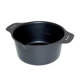Sugiyama Metal Tempura Pot, Gray, 3.1 x 8.7 x 6.8 inches (8.0 x 22.0 x 17.2 cm), Mini Tempura