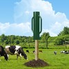 Gaderth 37 Lbs Fence Post Driver with Handle,Manual T Post