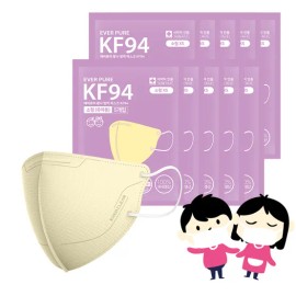 Rivens 리벤스 에버퓨어 새부리형 황사방역마스크(KF94)(베이지/초소형) 50입 Rivens Everpure Cup-Type Yellow Dust Prevention Mask (KF94) (Beige/Extra Small) 50 Pack