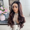 Carkira Auburn Brown Wigs with Honey Blonde Highlights 13x6 Lace
