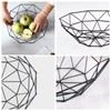MEETOZ Metal Wire Fruit Bowl,Openwork Fruit Basket for Fruit Snack