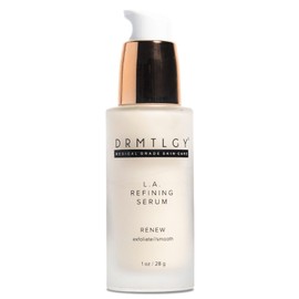 DRMTLGY Sérum Refinador Facial Con Ácido Láctico Al 12 - Sérum Exfoliante Facial Con Aha Y Pha - Sérum Antimanchas Con Extracto Iluminador De Raíz De 