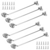 SOUJAP 6 PCS 10 Inch Cabin Hooks, 25cm Hook and