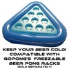 GoPong Pool Pong Rack Floating Beer Pong Set, Includes 2
