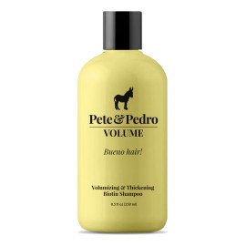 Shampoo Pete Pedro Volume Voluminizador Engrosador 250