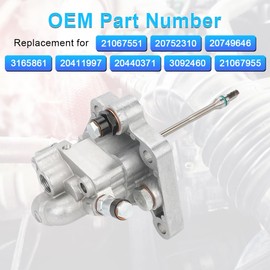 WATERWICH Fuel Pump Compatible with VOLVO FH12 FM12 FL12 FH12 NH12 Truck VN VNL VHD Series D12 Engine Replacement for 21067551 20752310 20749646