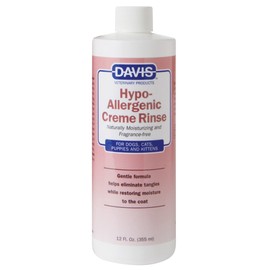 Davis Hypoallergenic Pet Crme Rinse, 12 oz                                                                                                            