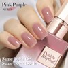 Double Rhythm 15 ML Gel Nail Polish Pure Sheer Same