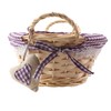 Premier Housewares Picnic Basket Bread Basket Wicker Basket Oval Hamper