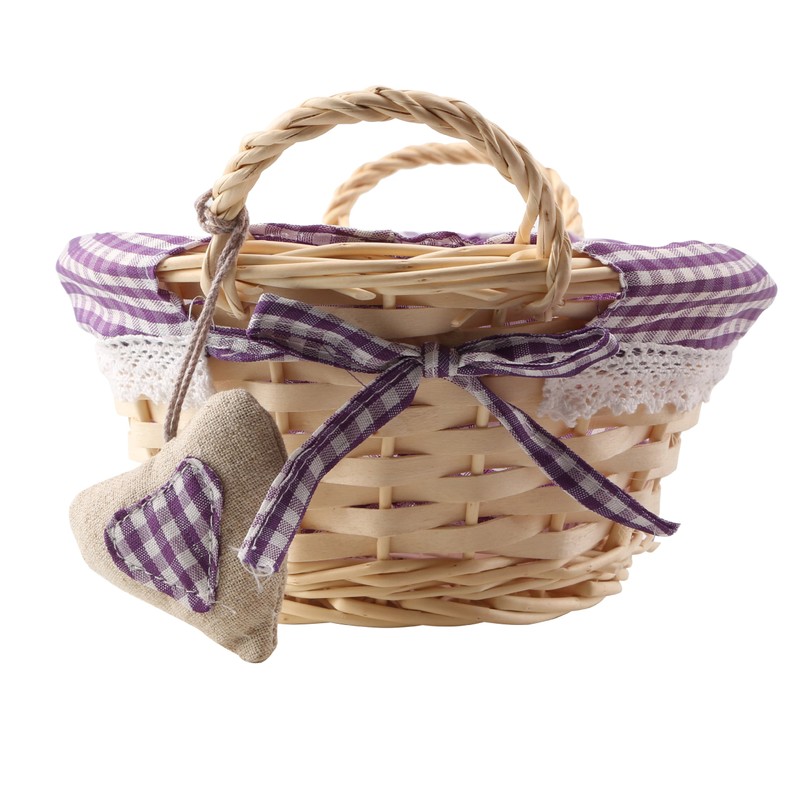 Premier Housewares Picnic Basket Bread Basket Wicker Basket Oval Hamper