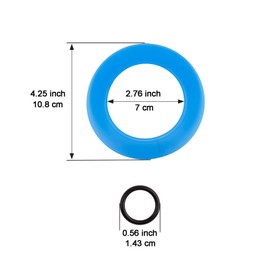 Flush Valve Seal for American Standard & Eljer Toilets, Upgraded Silicone Material 7301111-0070A American Standard Toilet Parts Replacement with O Rings for Champion 4 and Eljer Titan 4（2-Pack）