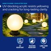 KASTLITE 6" Globe Light Bulb Cover with 3.25" Threaded Screw-in