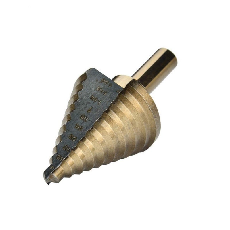 ArtisanShow 5PCS HSS Cobalt Step Drill Bit Set Multiple Hole