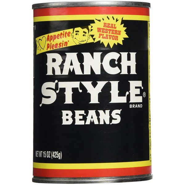 Ranch Style Bean Black,15 Ounce (Pack of 4)