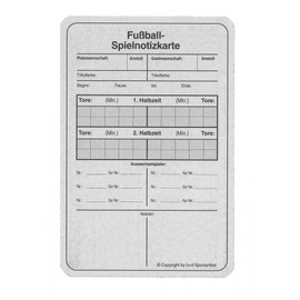 Erima Uni play note cards football referee, white, one size