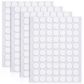 ARRITZ 20mm Double Sided Sticky Dots Removable Adhesive Putty No Traces Clear Sticky Tack Waterproof Stickers for Wall Metal Glass Ceramic Wood (280PCS)