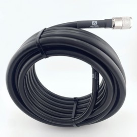 AMPHENOL ALPHA - 85ft RG8u Coax Cable with AMPHENOL PL259s attached