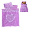 3Pcs Doll Accessory Doll Bedding Kit Playset Doll Blanket Mattress
