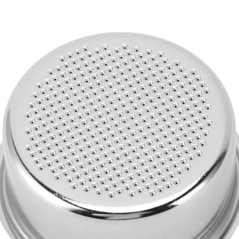 3Pcs Coffee Portafilter Filter 51mm Stainless Steel Double Serving Rust