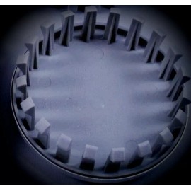 CHEVY 4PC CENTER HUB CAP POLISHED Tahoe Suburban Silverado 2014-2017 3.25" 83mm