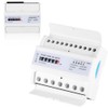 Digital KWh Meter, 3-Phase 4 Wire Electric Meter with 6-Digit