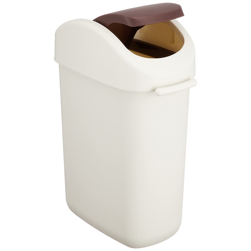 Pearl Metal H-2249 Urbanity Swing Trash Can with Lid, 3.2