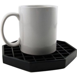Great credentials Coffee Countertop Octagon Drip Tray - 6" Black