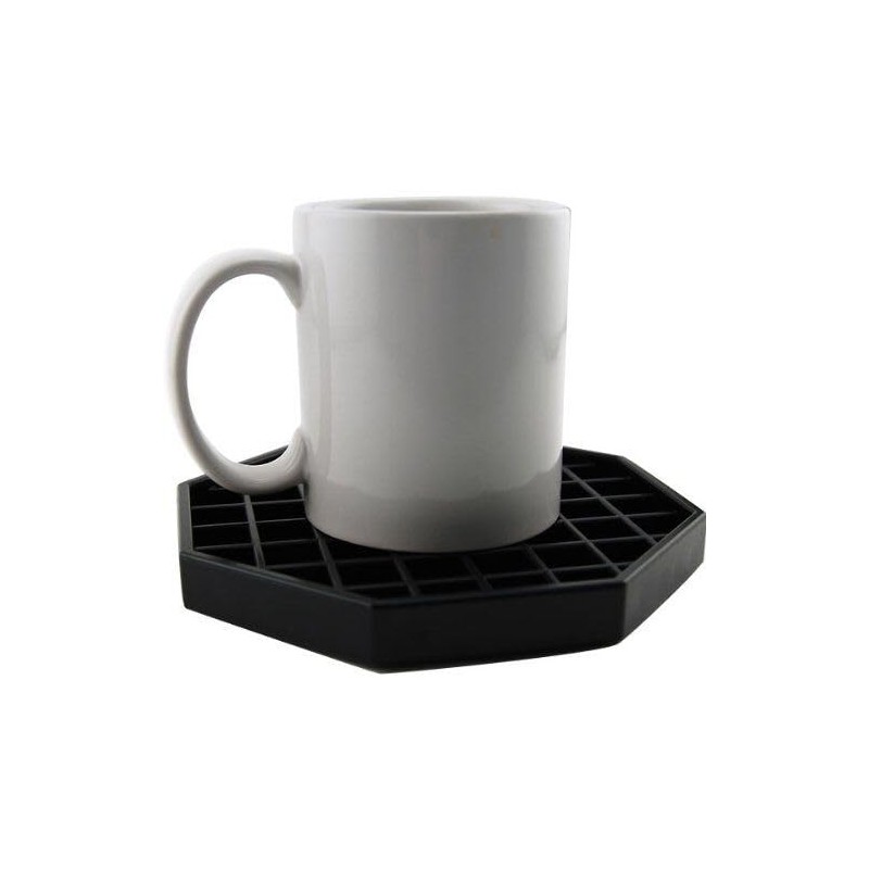 Great credentials Coffee Countertop Octagon Drip Tray - 6" Black