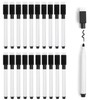 VEYLIN Whiteboard Pens, 20PCS Black Small Dry Wipe Whiteboard Marker