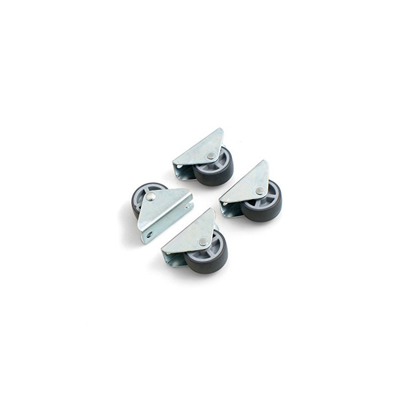 Design61 4 x Box Stand Castors Bed Box Castors Furniture