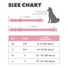Dynmeow Soft and Breathable Cotton Dog Collar, Durable Adjustable Girl