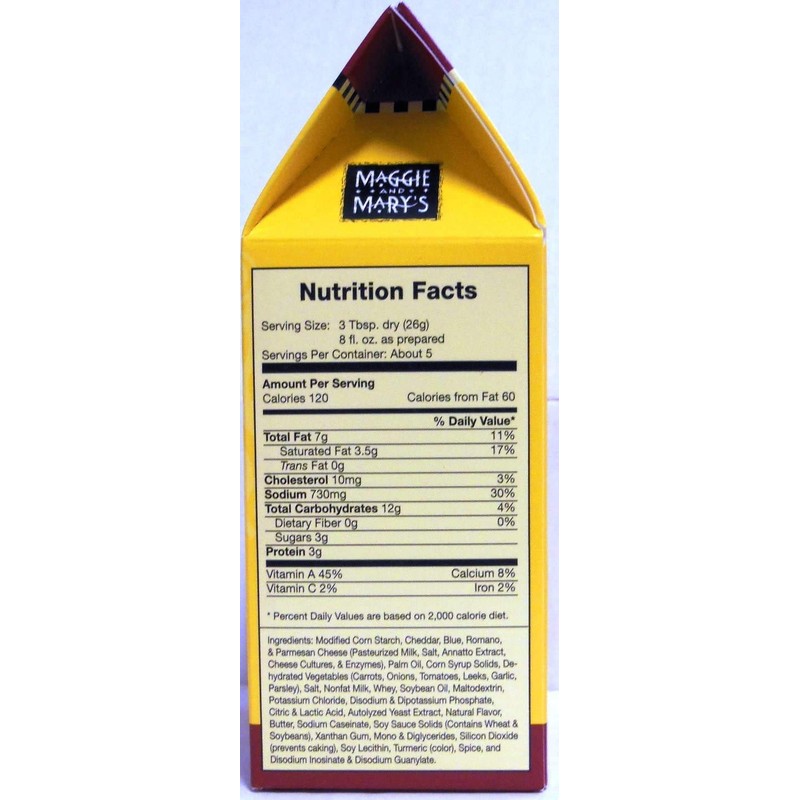 Maggie and Mary's Tavernhouse Cheese Soup, Natural Flavor - Pack