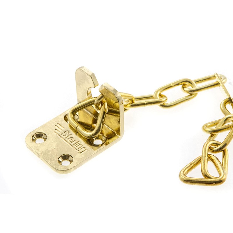 Sterling DCB200 Heavy Duty Brass Plated Door Chain