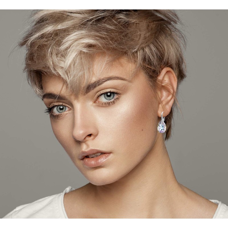 Panda-Jewellery Jewellery Set for Women Earrings Silver 925 Hanging -