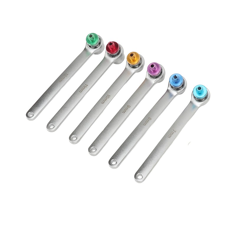 Brake Bleeding Spanner Tool Kit 7 to 12mm 12 Point