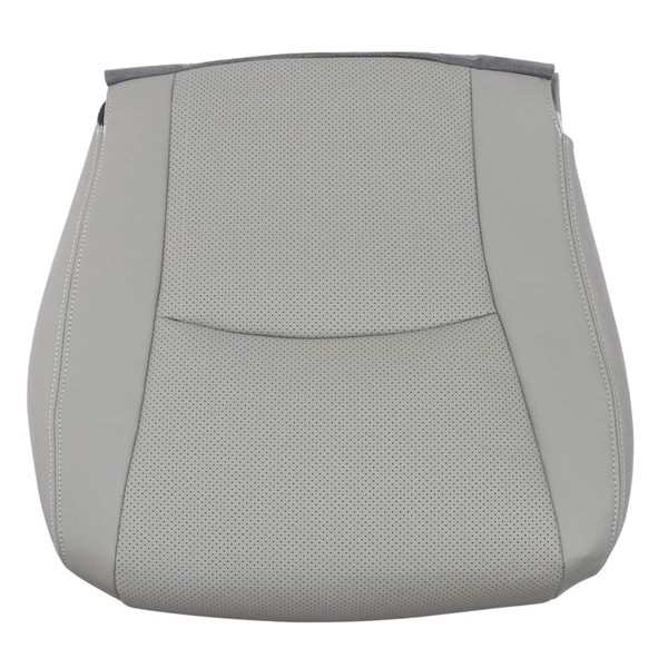 GXARTS Driver Side Bottom Replacement Perforated Leather Seat Cover Light