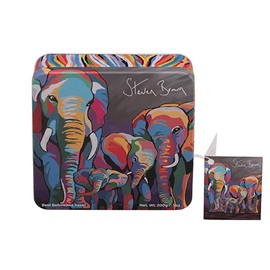 Gardiners of Scotland Allan and Jackie McZoo Clotted Cream Fudge Square Tin - 200g