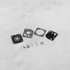 VGOL 2 Sets Carburettor Membrane Repair Kit Compatible with Echo