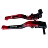 Motorcycle Accessories Engrave Logo Brake & Clutch Levers Set Adjustable