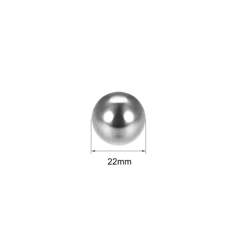 sourcing map G25 Precision Chrome Steel Bearing Balls 22 mm