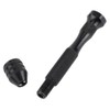 Taladro manual de precisión con tornillo de precisión negro con