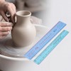 Ceramic Shrinkage Scale Ruler Set, 2 Pcs Pottery Clay Sculpture