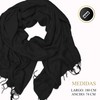 Vedicci Pashmina para Mujer con Acabado Suave y Ligero -