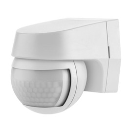 LEDVANCE Sensor for wall mounting, 110 degree detection radius, IP44 protection class, white, sensor wall