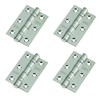2 Pairs of Door Hinge 3" 75mm Ball Bearing Hinges