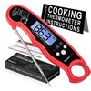 HomeLyfe Digital Meat Thermometer, IPX7 Waterproof Instant Read Food Thermometer